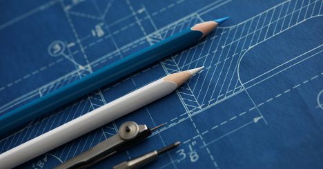 Pencils On Building Plan