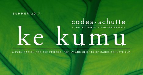 Ke Kumu Summer 2017