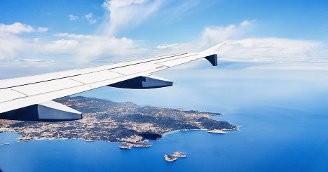 Airplane Wing With Island