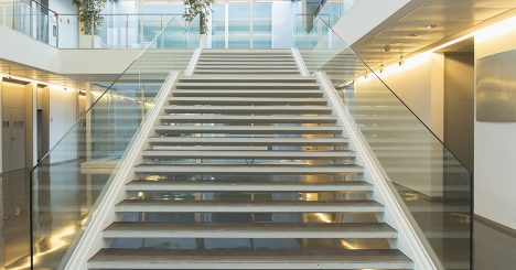 Stairs In Modern Office