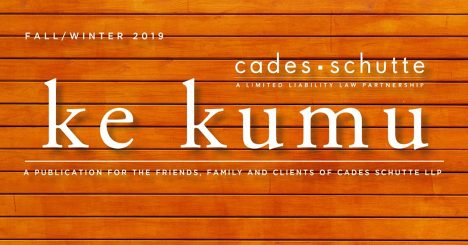 Ke Kumu Fall Winter 2019