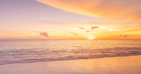 Sunset On Beach