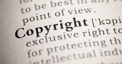 Definition Of Copyright In Dictionary
