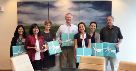 People Holding Tiffany Boxes